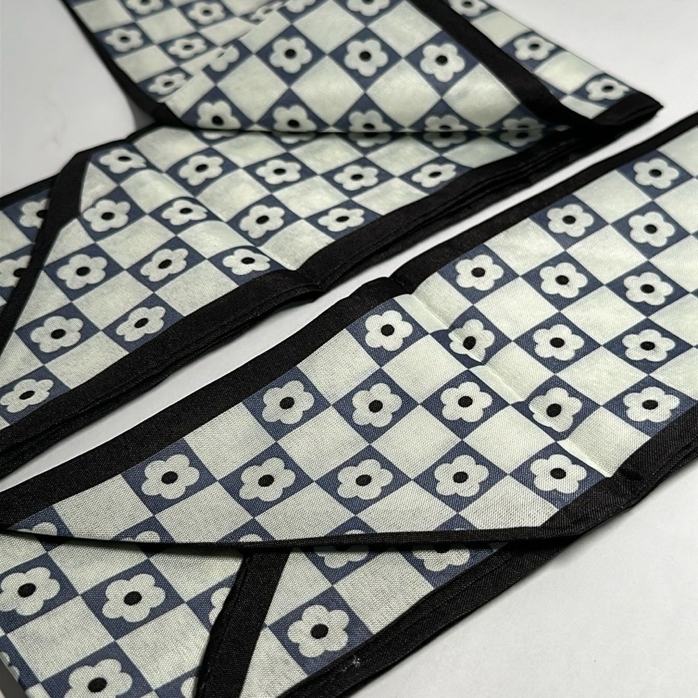 Two Thin Scarves / Hair Bands / Scarves- #994